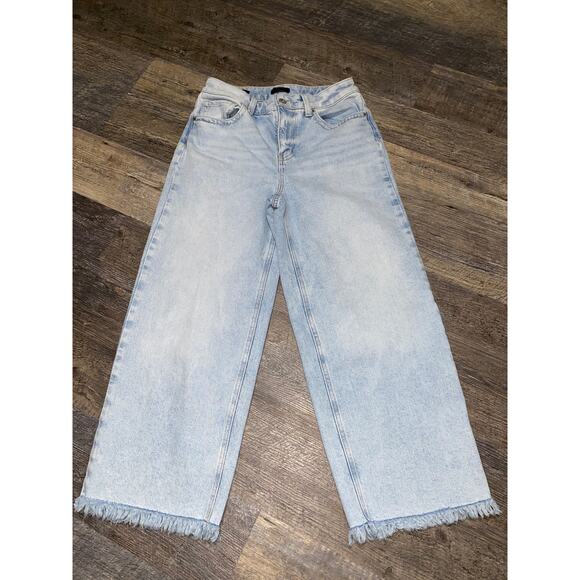 Talbots Wide Leg Crop Jean Size 4 - Picture 1 of 8
